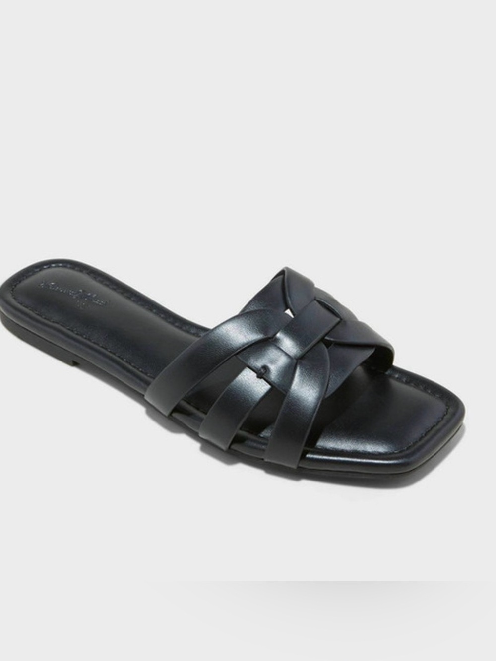 Universal Thread Women's Edna Slide Sandals with Memory Foam Insole